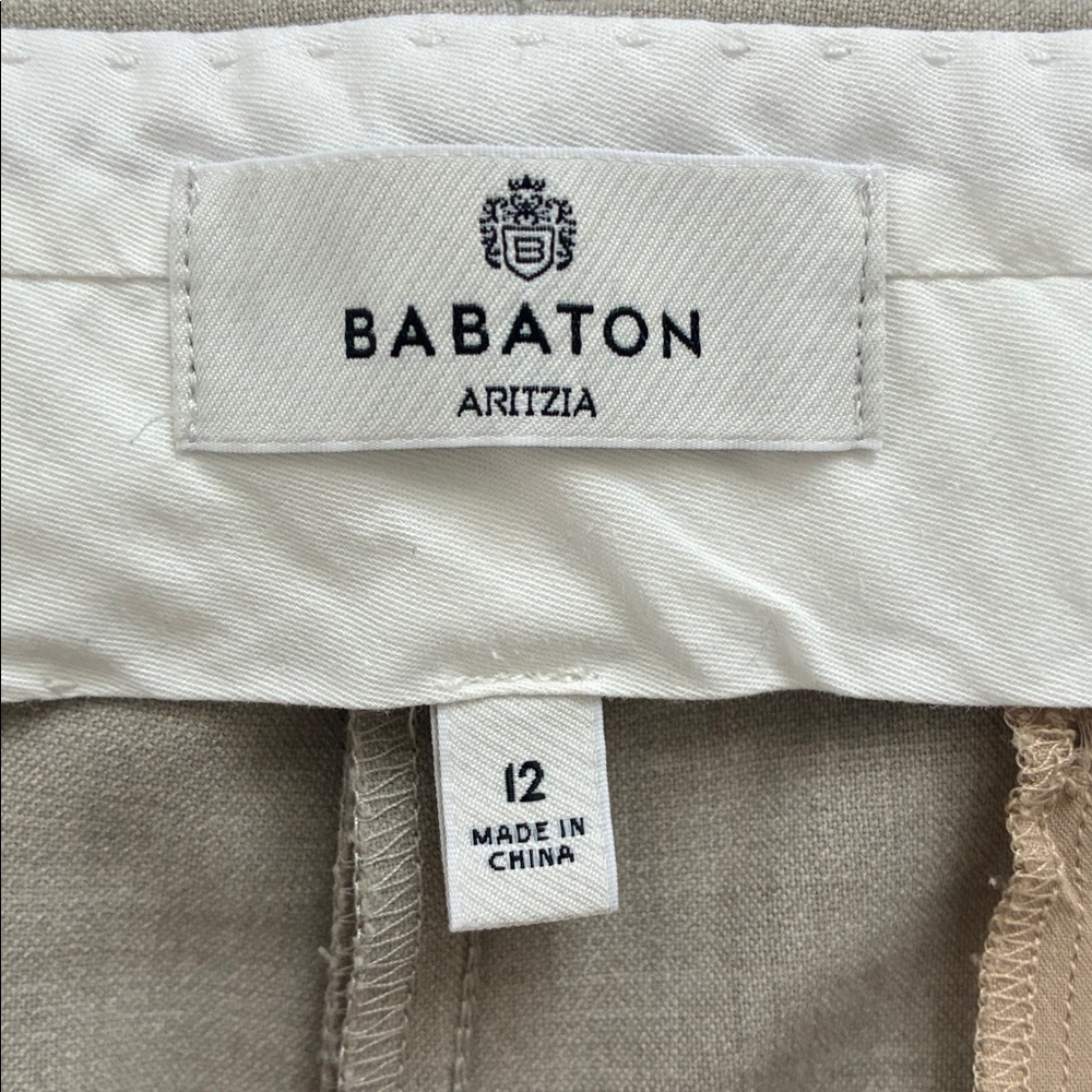 Aritzia Babaton Markova Pant - (Re)ssential Heather Matte Pearl Size 12 - Picture 7 of 11
